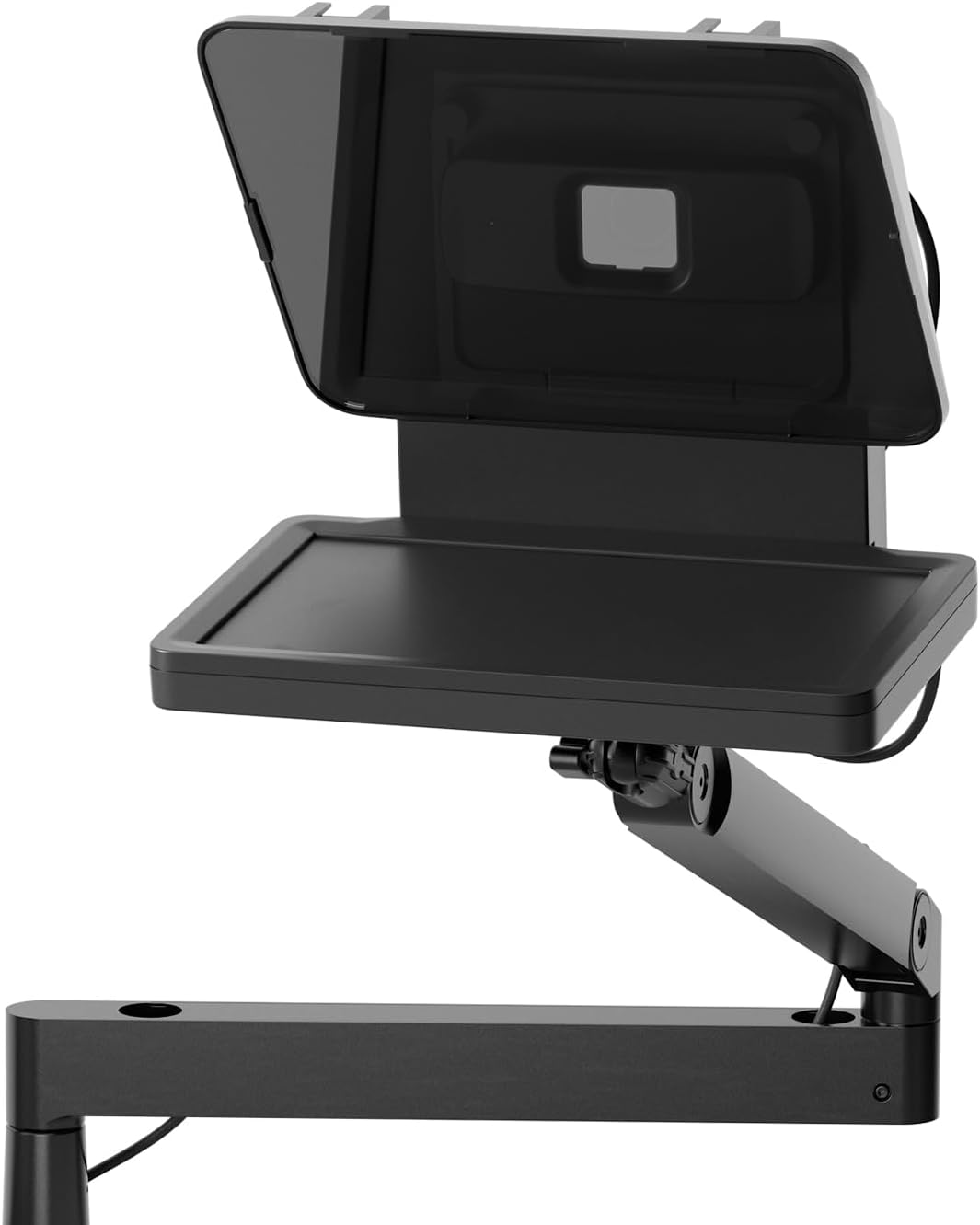 Teleprompter brazo bajo ajustable para DSLR y Mac/PC