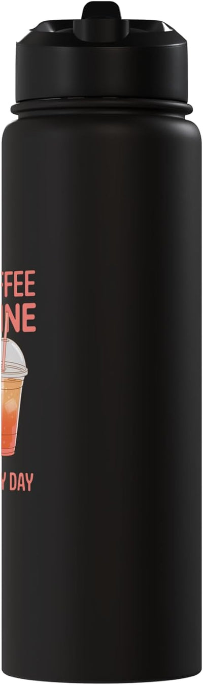 Bote termo acero inoxidable para café con frases verano