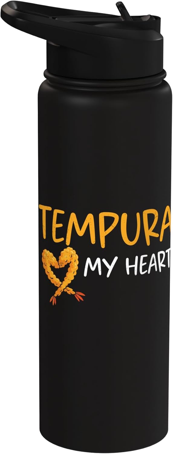 Botella de agua aislada de acero inoxidable Tempura My Heart