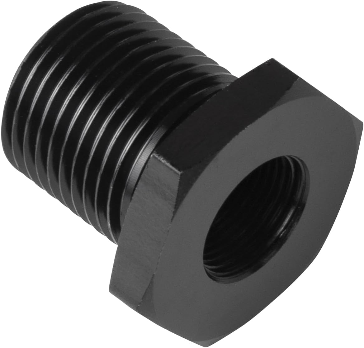 Adaptador aluminio 5/8-24 a 3/4-16 negro