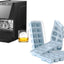 Set 4 Molde Cubos Hielo 2.2pulg Claro