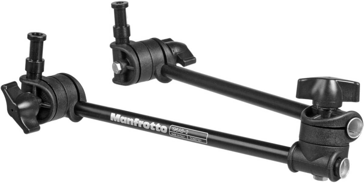 Brazo articulado 2 secciones Manfrotto 196AB-2 negro