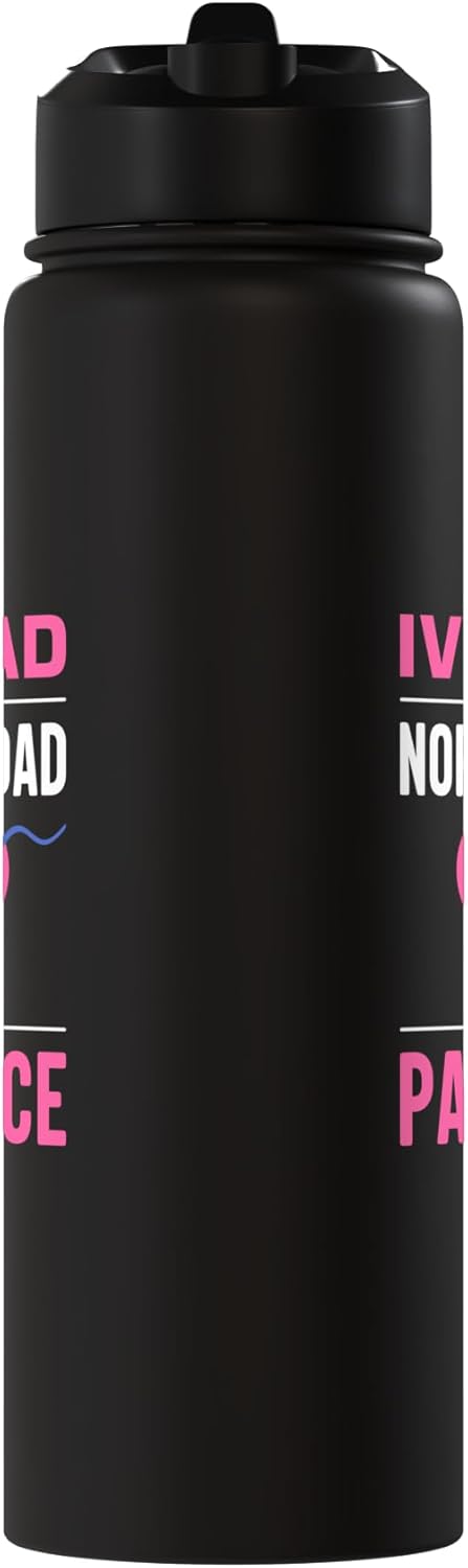 Botella de agua aislada de acero inoxidable para transferencia de embriones