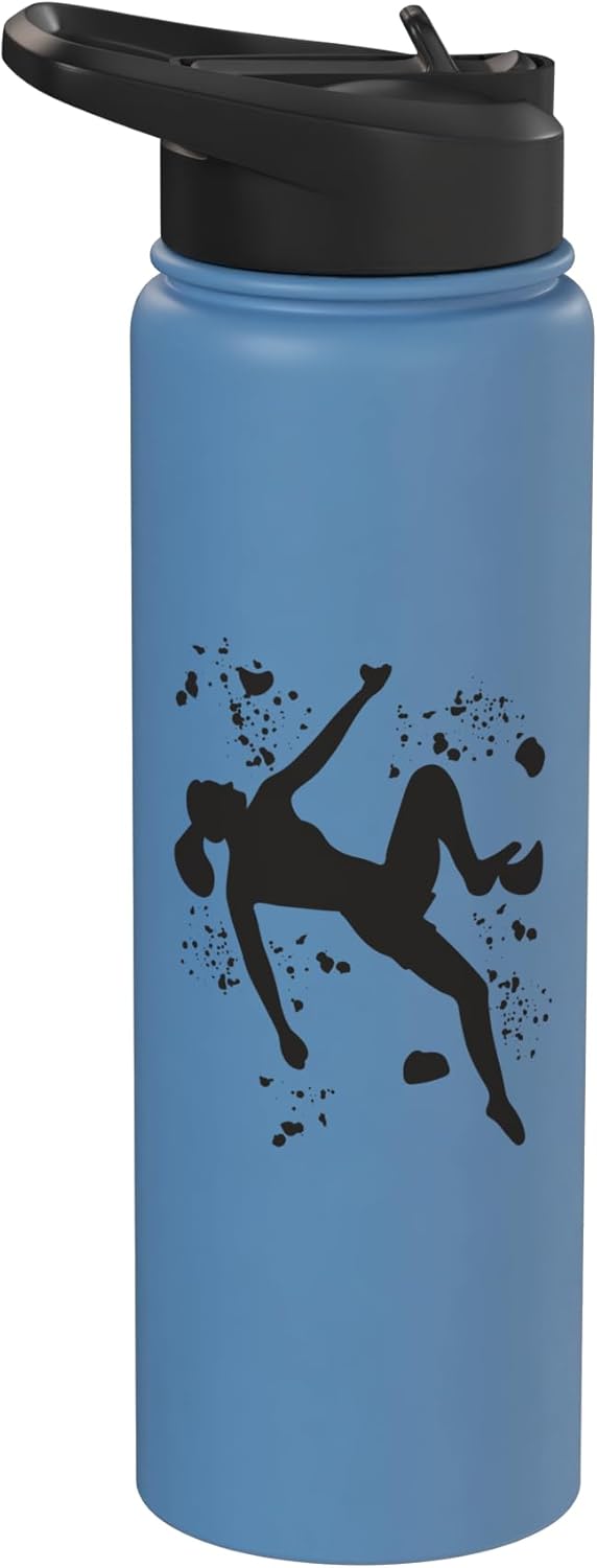 Botella agua acero inox aislada para niños
