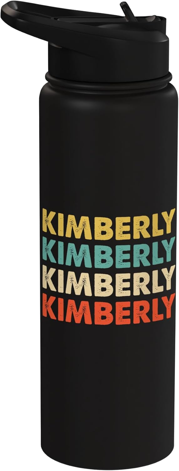Botella de agua acero inoxidable sin BPA Kimberly Name