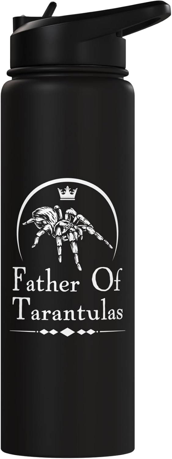 Botella de agua aislada Spider Lover para tarántulas