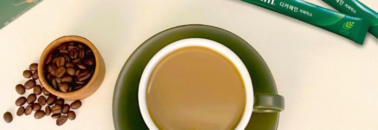 Mezcla de café descafeinado instantáneo coreano