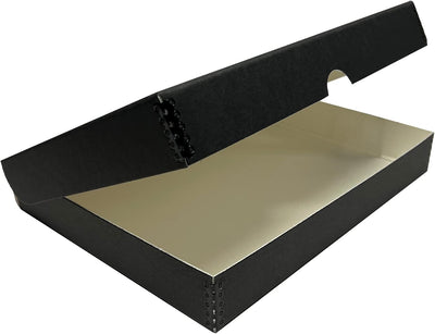 Caja almacenamiento folio metal 9.5x12.5pulg