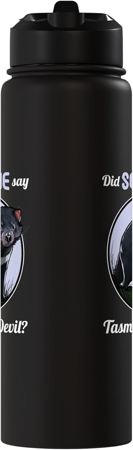 Botella agua acero inox aislada Tasmanian Devil