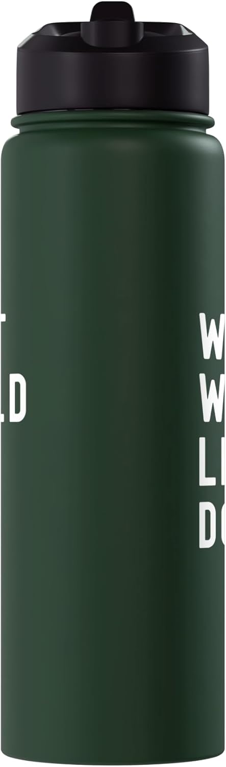 Bottella de agua aislada de acero inoxidable What Would Lia Do