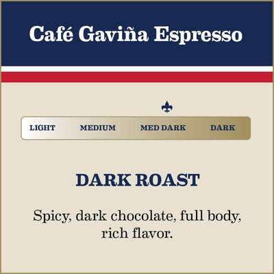 Café molido extra fino Gaviña Espresso 10oz set 6
