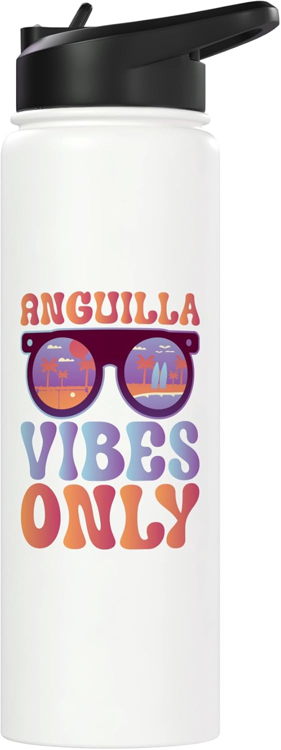Botella agua acero inox aislada con buceo
