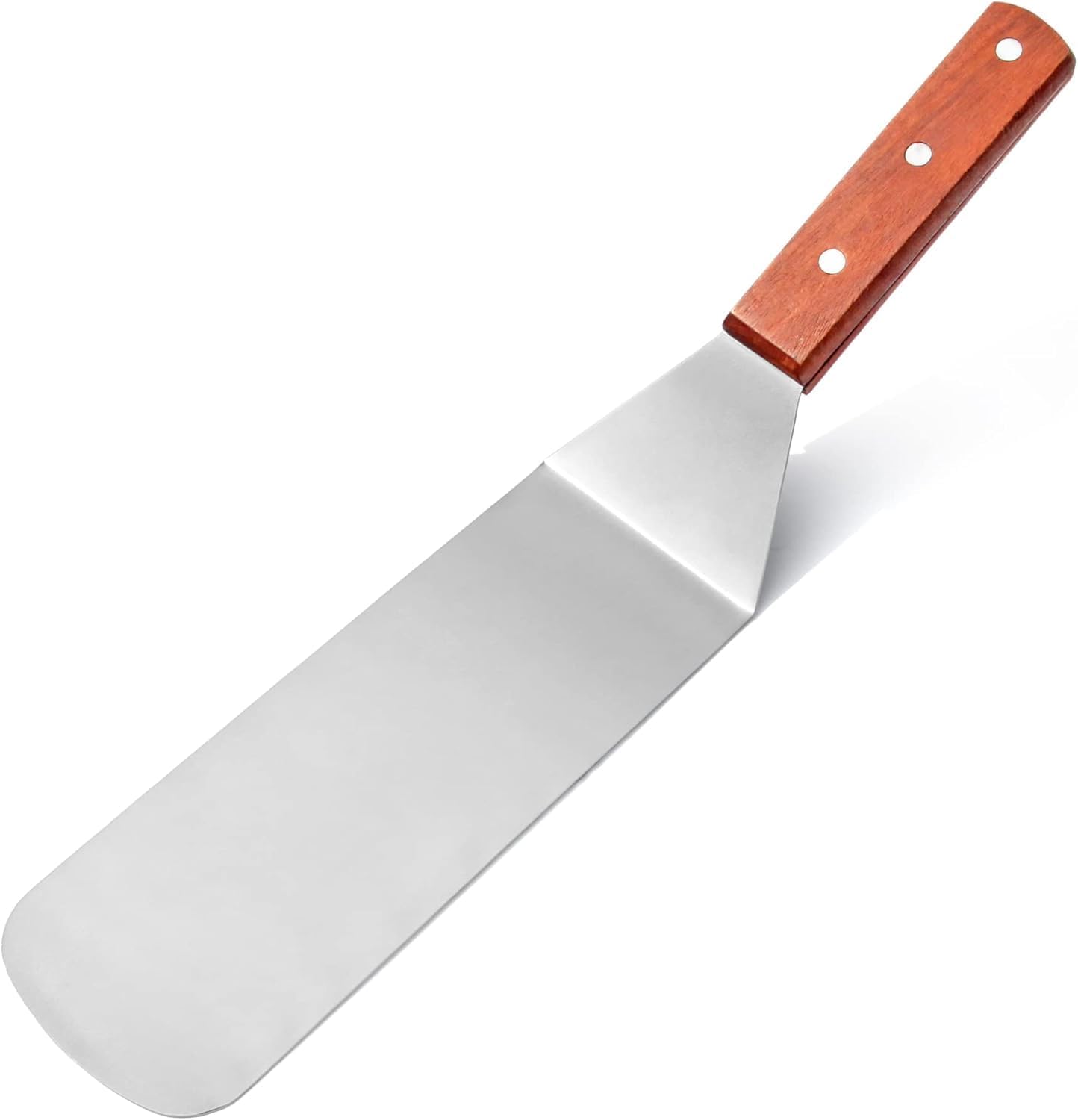Espátula flexible parrilla mango madera 14.5pulg