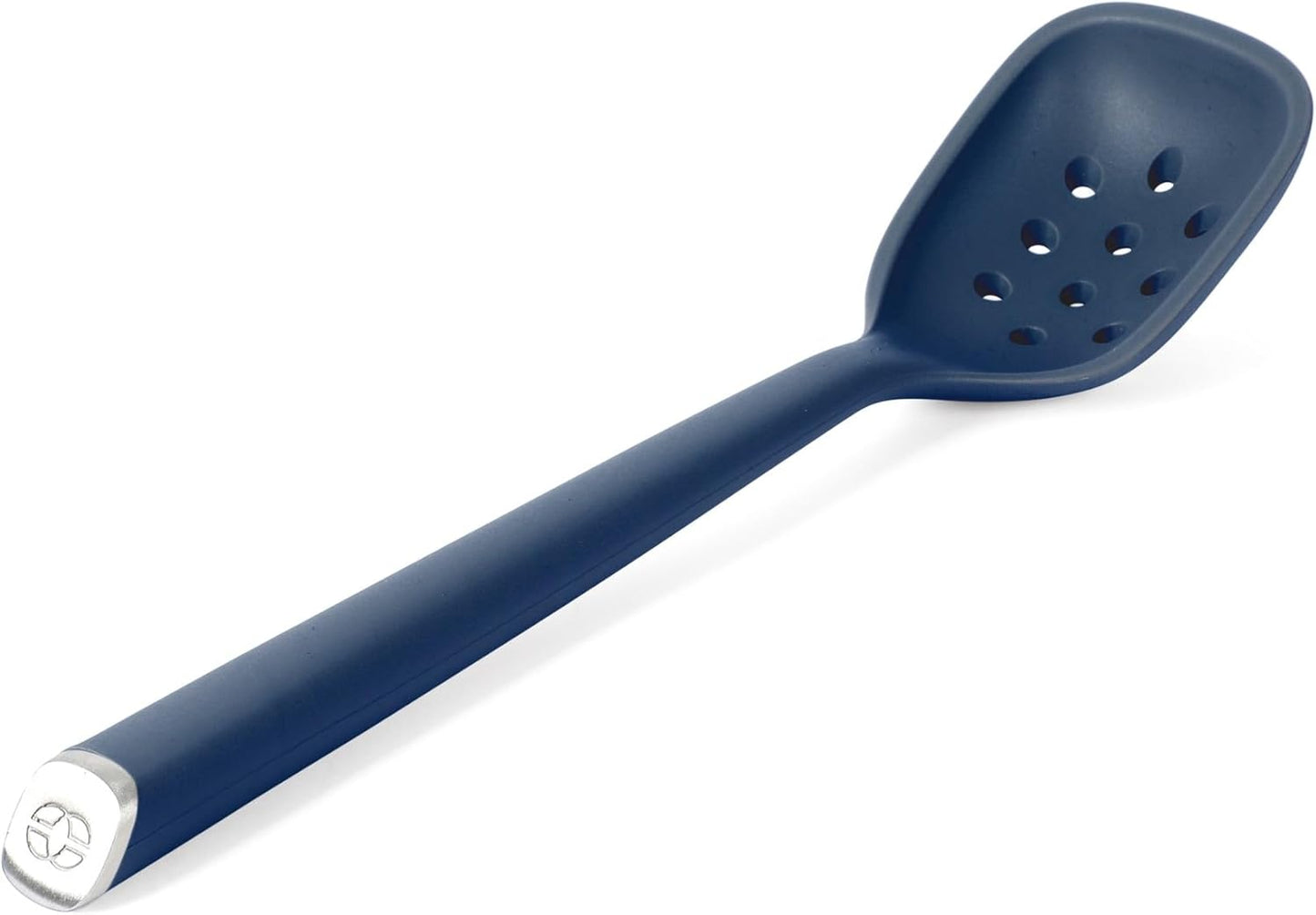 Cuchara skimmer de silicona flexible Calphalon Edge azul marino