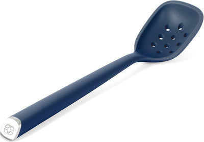 Cuchara skimmer de silicona flexible Calphalon Edge azul marino