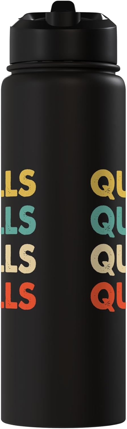 Botella de agua aislada de acero inoxidable Qualls Name
