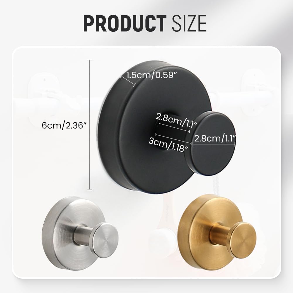 4 Ganchos Ventosa Para Coronas Puerta Ducha Baño Pared Cristal