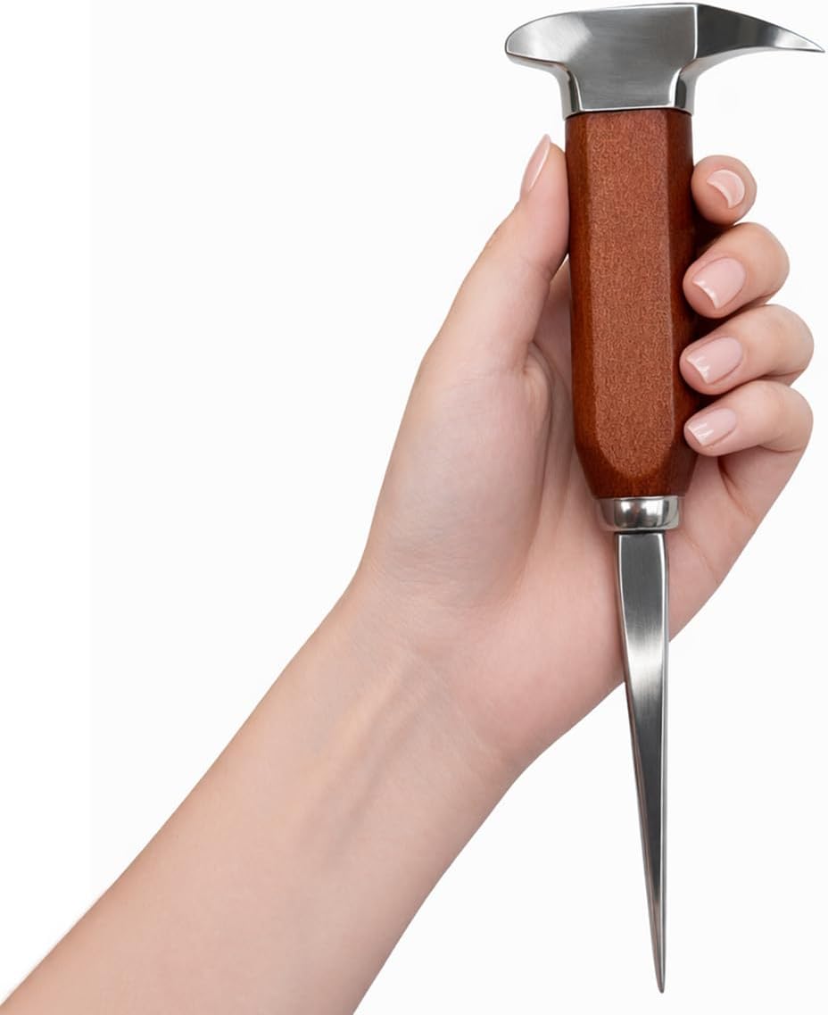 Paleta de hielo de acero inoxidable con mango ergonómico