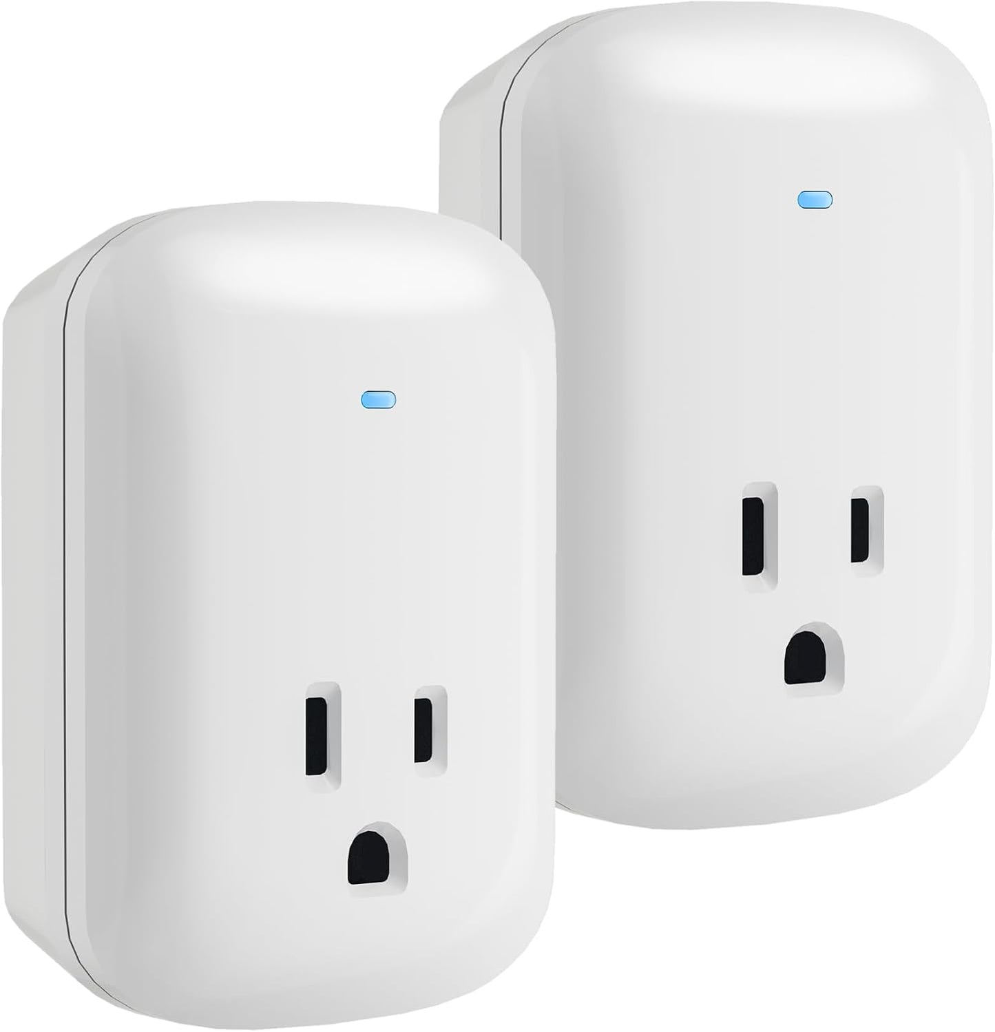 Extensor enchufe pared con protec sobretensión set 2