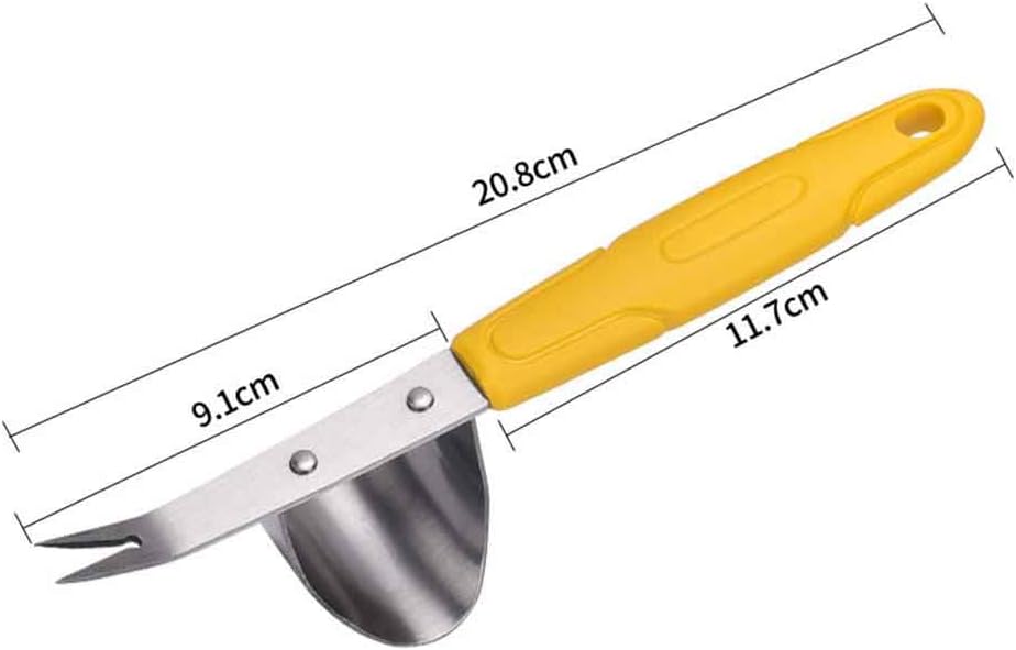 Desmalezadora Manual Acero Inox Con Base Palanca Metal