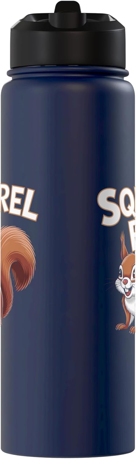 Botella de agua acero inoxidable para niños Squirrel Boy