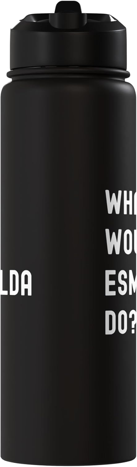 Botella agua aislada acero inox Esmeralda