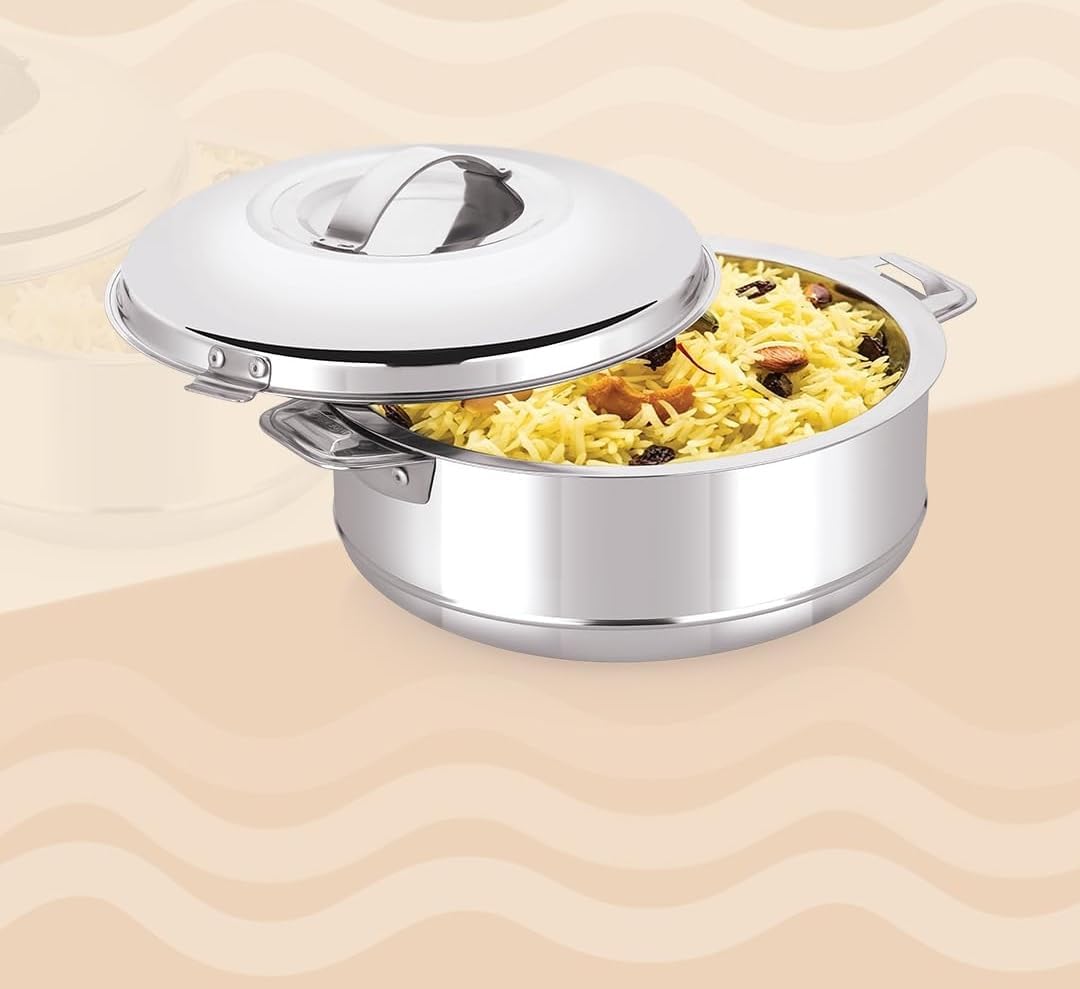 Juego Cacerolas Acero Inox 169.1oz Plateado