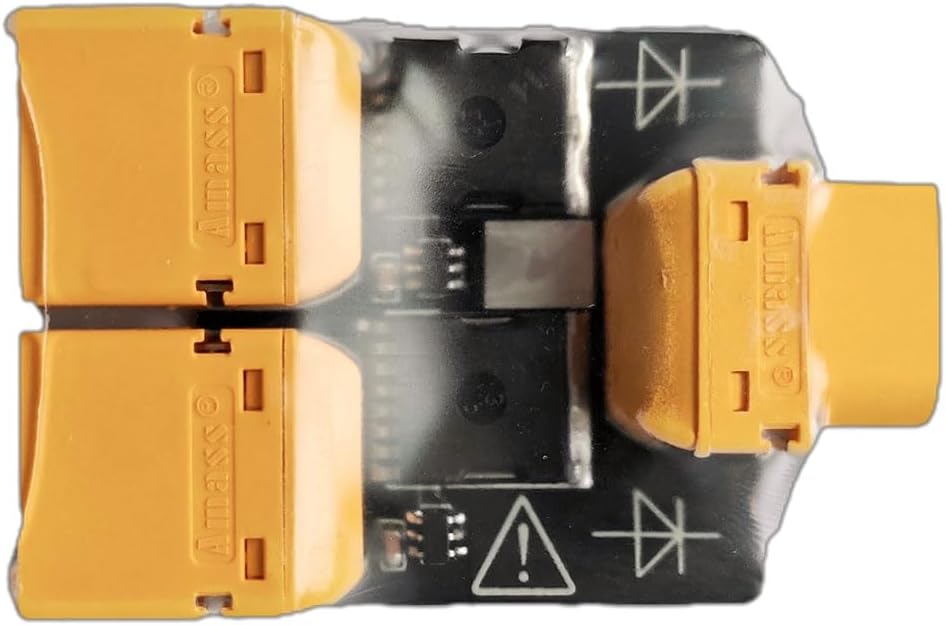 Placa paralela AB50 XT60 50A con conmutación automática