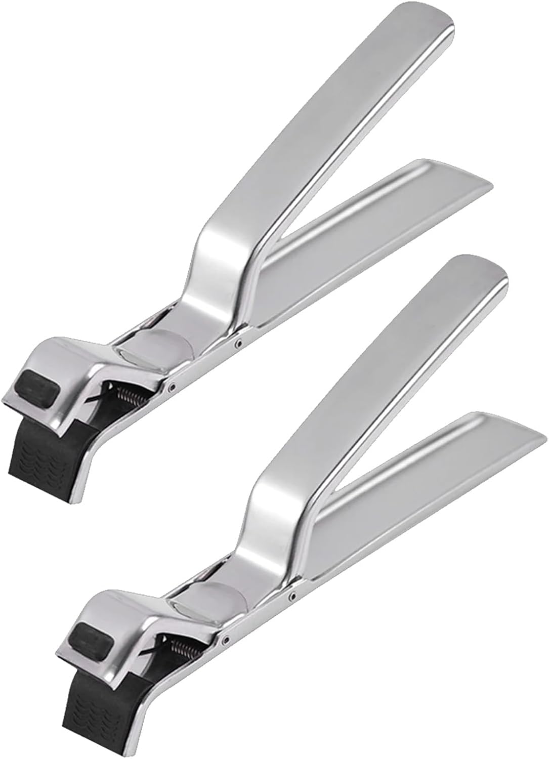 2 Pinzas Acero Inox Multiusos para Sartén Pizza