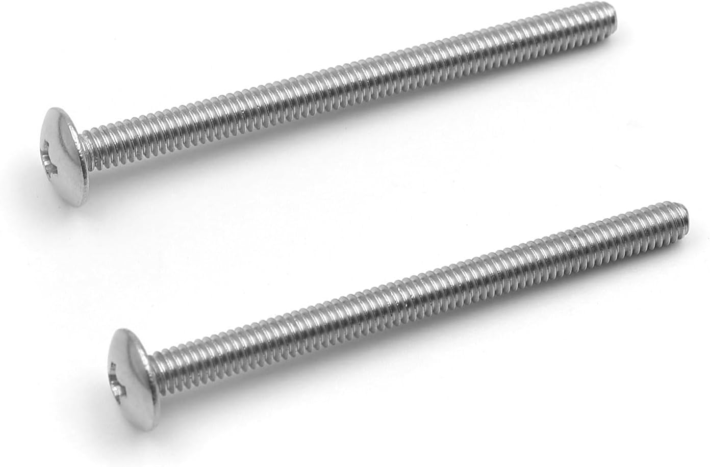Tornillos proteccion grifo Moen acero inox cromado set 2