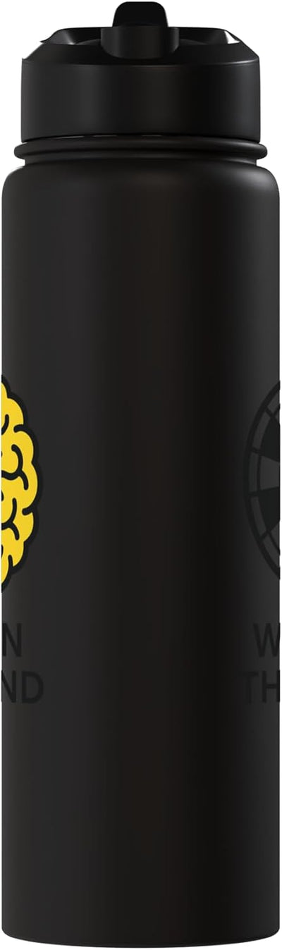 Botella de agua aislada de acero inoxidable Won In The Mind