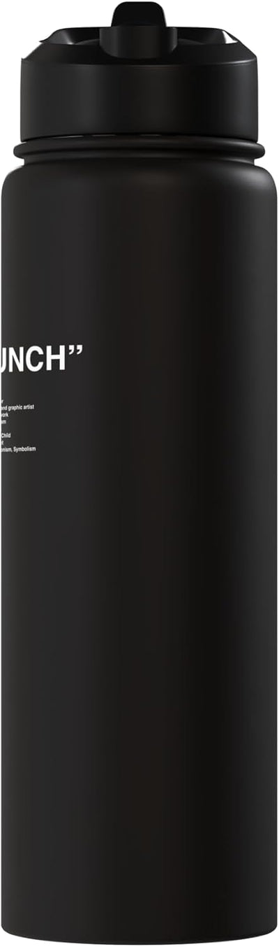 Bottella de agua acero inoxidable sin BPA Edvard Munch