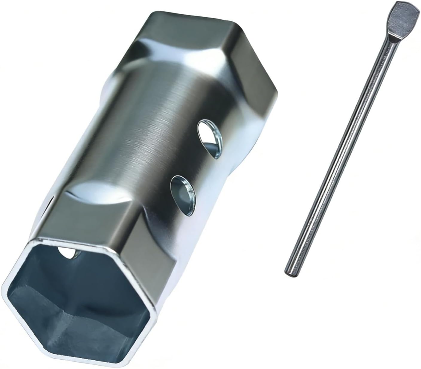 Herramienta extracción llave hexagonal doble 1-1/2 a 1-7/8pulg