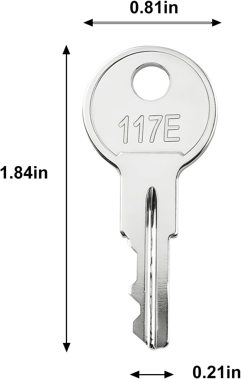 Llaves repuesto archivador HON 117E set 3