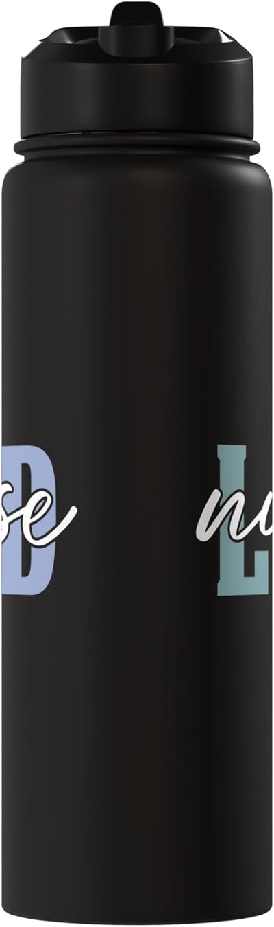Botella agua acero inox aislada L&D Nurse