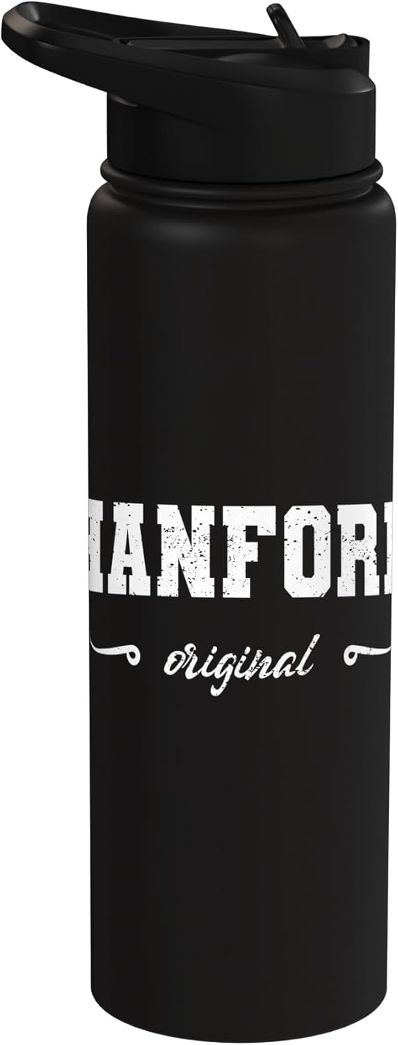 Botella agua acero inox aislada Hanford