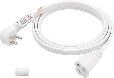 Cable extensión electrodomésticos 6ft alta resistencia blanco
