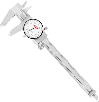 Calibrador esfera 6pulg acero inox doble escala