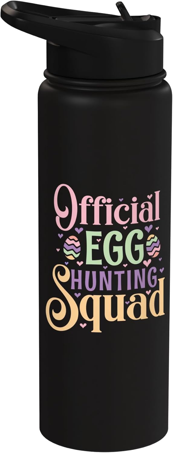 Bebida termo acero inoxidable diseño huevos de pascua oficial