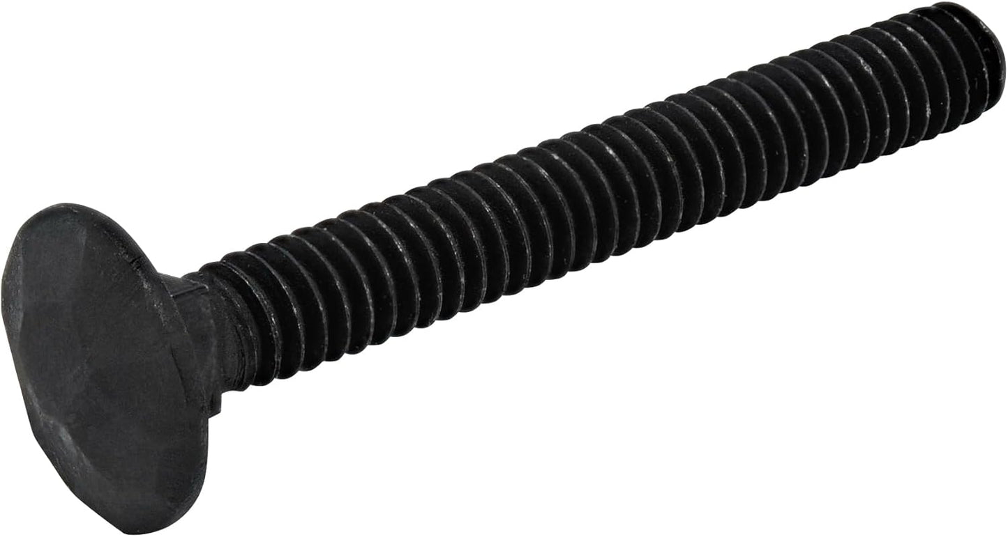 Tuerca de carruaje negro óxido 1/4x2 4 Uds