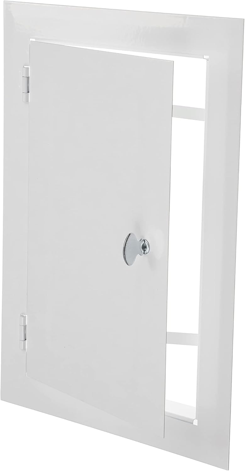 Panel acceso yeso 6x10pulg puerta metal con asa