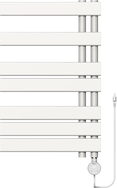 Calentador toallas eléctrico panel táctil 31.5" blanco