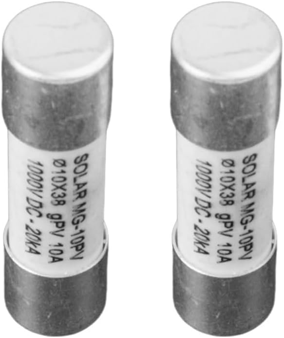 2 Fusibles Cerámica Repuesto HV110 10A 1000V