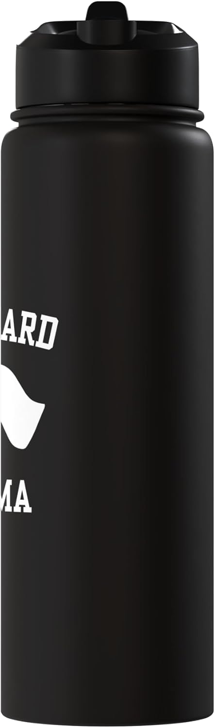 Botella agua acero inox aislada para banda de colorguard