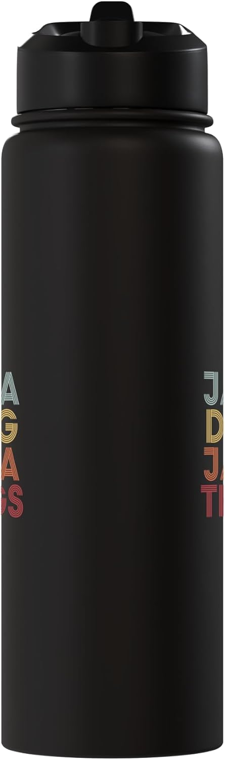 Botella de agua personalizada con nombre en acero inoxidable