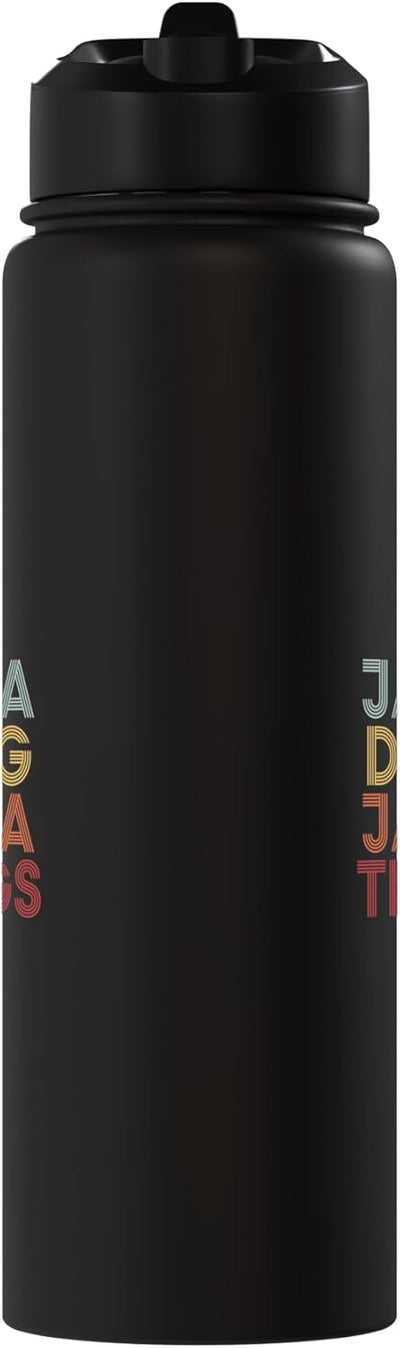 Botella de agua personalizada con nombre en acero inoxidable