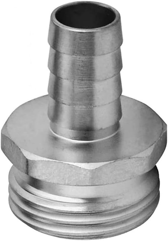 Conector manguera agua jardín barco 1/4x3/4 GHT