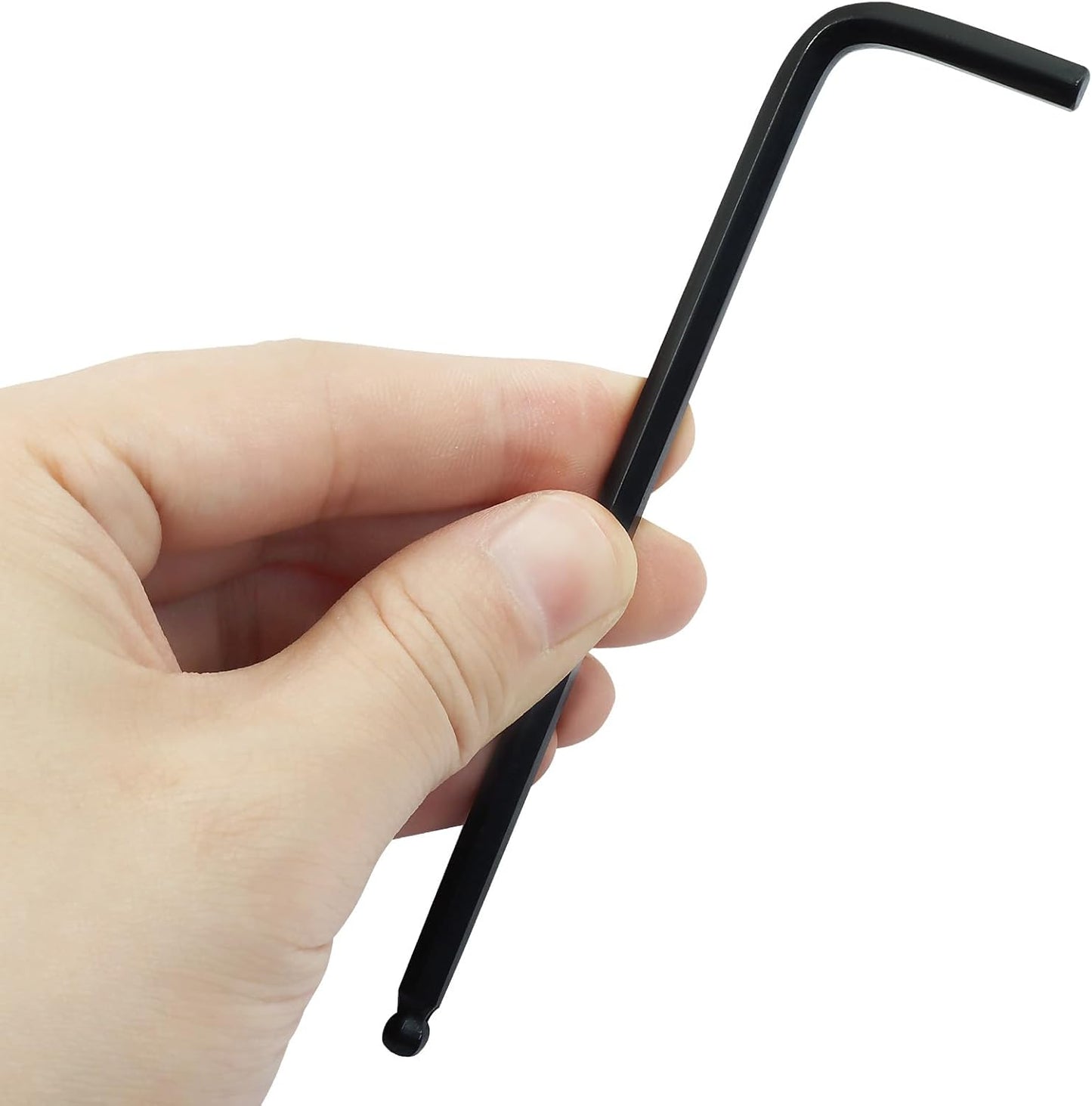Llave Allen 3/16pulg forma L repuesto bicicleta mueble 10uds negro