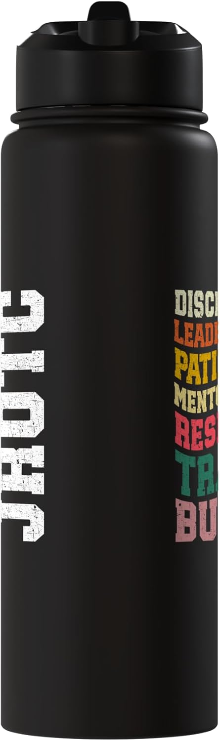 Botella de agua aislada de acero inoxidable JROTC