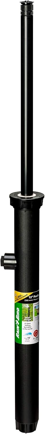 Aspersor profesional regulable 0-360° 8-15pies 12pulg